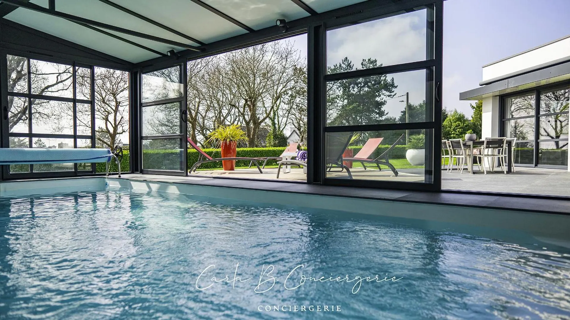 別荘 Perle Maison Contenporaine Avec Piscine 6 Pers コンカルノー フランス