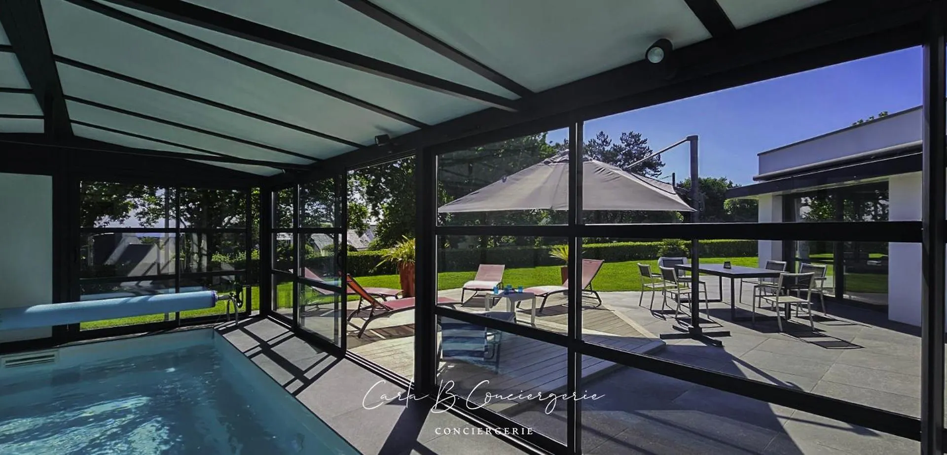 Perle Maison Contenporaine Avec Piscine 6 Pers コンカルノー